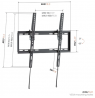 Vogels Wall mount | UP 4013 Tilting TV Wall Mount M | 32-65 " | Tilt | Maximum weight (capacity) 45 kg | Black
