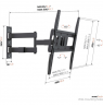 Vogels Wall mount | UP 4043 Full-Motion TV Wall Mount M | 32-65 " | Rotate