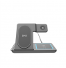 Gembird 3-in-1 foldable wireless charger stand, 15 W, Samsung watch | TA-WPC31S-01-BK