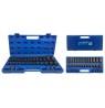 ADLER IMPACT SOCKETS K-D 35pcs 1/2" 12-POINT SHORT/LONG AD-35KD/12 PLASTIC CASE
