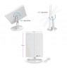 Rio Full Size Folding Mirror White