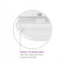 Rio Full Size Folding Mirror White