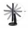 Rio 24 LED Touch Dimmable Makeup Mirror Black