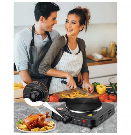 Single-burner adjustable electric cooker BLOW 1000W