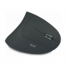 Acer Vertical Ergonomic Mouse, Retail pack | Wireless | 2.4 GHz | Black