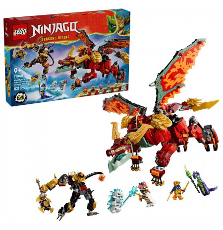 LEGO Ninjago 71868 - Wyldfyre's Transforming Dragon Mech