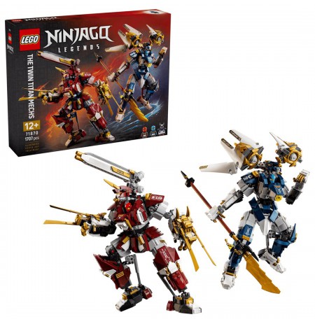 LEGO Ninjago 71870 - Twin Titanium Mechs