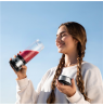 Cecotec Smoothie Blender | WanderlustMix USB | Portable | 126 W | Jar capacity 0.4 L | Ice crushing | Inox