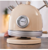 Cecotec Kettle | ThermoSense 420 Vintage | 2200 W | Electric | 1.8 L | Stainless steel | 360° rotational base | Light Beige