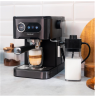 Cecotec Coffee machine | Power Espresso 20 Pro Latte | Pump pressure 20 bar | Built-in milk frother | Semi-automatic | Black | 1