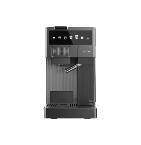 Cecotec Coffee machine | FreeStyle Latte T | Pump pressure 20 bar | Built-in milk frother | Automatic | Grey | 1350 W
