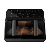 Cecotec Double hot air fryer | Cecofry Advance 9000 Window | Power 2200 W | Capacity 9 L | Black