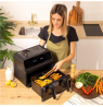 Cecotec Double hot air fryer | Cecofry Advance 9000 Window | Power 2200 W | Capacity 9 L | Black
