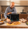 Cecotec Double hot air fryer | Cecofry&Grill Smokin'Prime 11000 | Power 2800 W | Capacity 11 L | Black