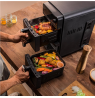 Cecotec Double hot air fryer | Cecofry DuoLevel 10000 | Power 2400 W | Capacity 10 L | Black