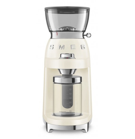 Smeg CGF03CREU coffee grinder 150 W Cream