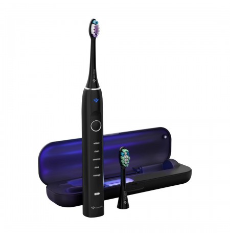 TrueLife SonicBrush Clean70 UV Sonic Toothbrush, Black