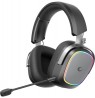 Headphones Rampage RETSU wireless over-ear headphones BT 2.4G RGB black