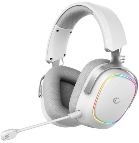 Headphones Rampage RETSU wireless over-ear headphones BT 2.4G RGB white