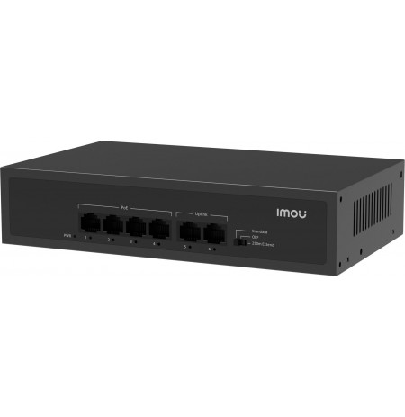 Switch Imou SF106P 6-Ports 4x PoE 2x Uplink