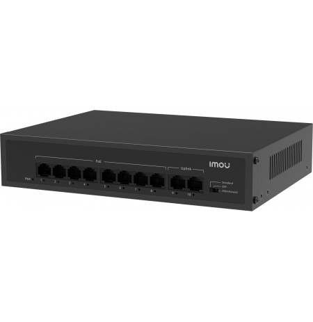 Switch Imou SF110P 10-Ports 8x PoE 2x Uplink