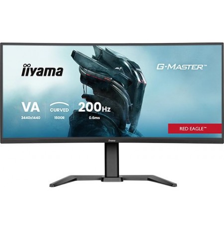 iiyama G-MASTER GCB3484WQSU-B2 34IN PRO-GAMING 0.4MS VA LCD 3440X144 computer monitor 86.4 cm (34") 3440 x 1440 pixels