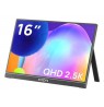 Arzopa Z1RC 16 computer monitor 40.6 cm (16") 2560 x 1600 pixels 2.5K Black