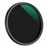 K&amp,F Concept 82mm ND8-ND2000 Nano-X Variable ND Filter with Multi-Resistant Coating (82mm)