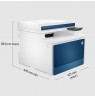 HP Color LaserJet Pro LaserJet Pro 4302fdn Multifunction Color Printer, Ethernet Only, Copier, Scanner