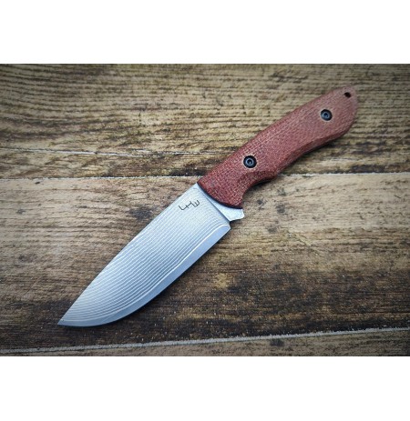 Knife LKW Mauler VG10 Damast Micarta