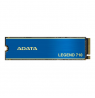 ADATA | LEGEND 710 | 256 GB | SSD form factor M.2 2280 | Solid-state drive interface PCIe Gen3x4 | Read speed 2400 MB
