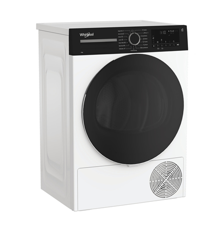 Whirlpool Dryer Machine | WPS D8 WBS EE | Energy efficiency class D | Front loading | 8 kg | Heat pump | Digital | Depth 55 cm |