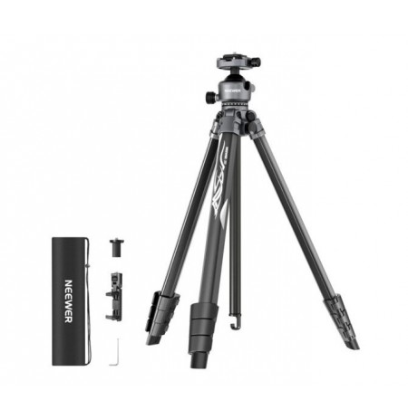 Neewer LT07 Aluminum Travel Tripod with Ball Head