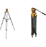 SmallRig 5523 Video Tripod with Heavy-Duty Fluid Head AD-01 (BumbleBee Edition）