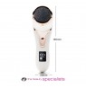 Rio Go Smooth Electric Foot File With Vacuum Action, White