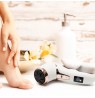 Rio Go Smooth Electric Foot File With Vacuum Action, White