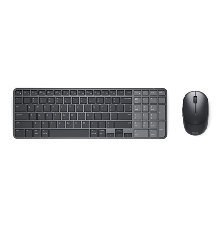 Dell Pro 7 Rechargeable Compact Keyboard and Mouse - KM746 - US International (QWERTY)