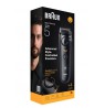 Braun BeardTrimmer 9 BT5520 beard trimmer Battery 40 2 cm Wet & Dry Black