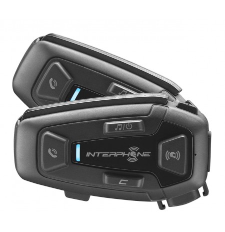 Interphone U-COM 8R Motorbike intercom 1600 m Black