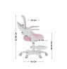 Armchair Junior 4.3 Pink-Grey