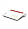 Box 7630 wireless router 2.5 Gigabit Ethernet Dual-band (2.4 GHz / 5 GHz) White, Red