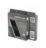 Gembird PB10-WPC15M-LCD-01 Magnetic wireless powerbank with LCD, 15W, 10000 mAh, black
