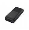 Gembird PB20-PD20-LCD-01 Fast charging power bank with integrated cables, 20W, 20000 mAh, black