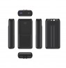 Gembird PB20-PD20-LCD-01 Fast charging power bank with integrated cables, 20W, 20000 mAh, black