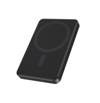 Gembird PB05-WPC15M-01 Magnetic wireless powerbank 15 W, 5000 mAh, black