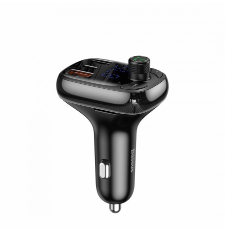 Baseus CCMT000101 FM transmitter 87.5 - 108 MHz Bluetooth Black
