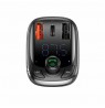 Baseus CCMT000101 FM transmitter 87.5 - 108 MHz Bluetooth Black