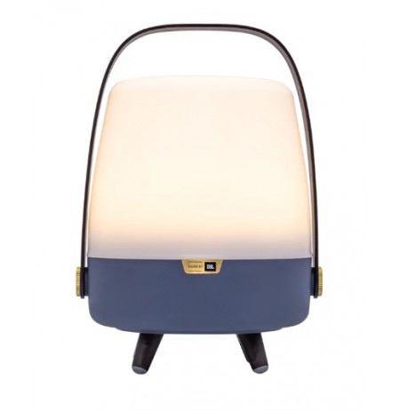 Kooduu Lite-up PLAY Mini Mono portable speaker Blue, White, Wood 8 W