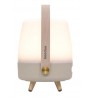 Kooduu Lite-up PLAY Mini Mono portable speaker Sand, White, Wood 8 W
