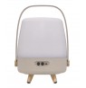 Kooduu Lite-up PLAY Mini Mono portable speaker Sand, White, Wood 8 W